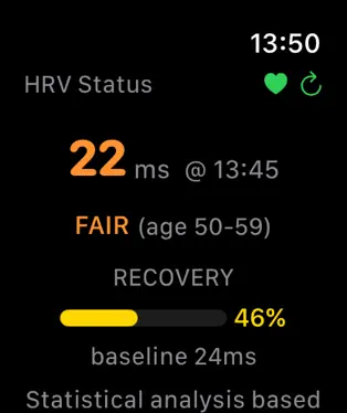 HRV Tracker Watch - Details